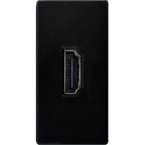 IluminaShop - Modulo Conexion HDMI Negro Serie Modern