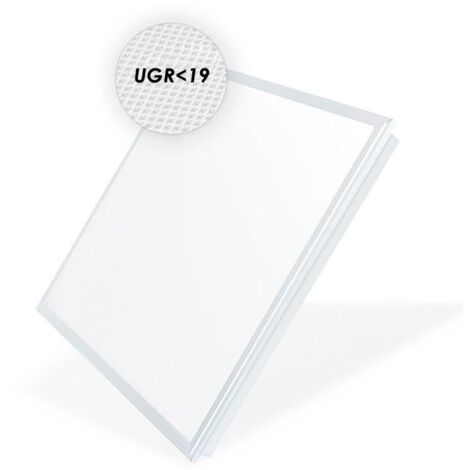 IluminaShop - Panel LED 60X60 cm 42W No Flicker Driver Philips UGR 19 100LM/W 5 Anos de Garantia  Frecuencia de Uso Intensivo  Blanco Neutro 4000K