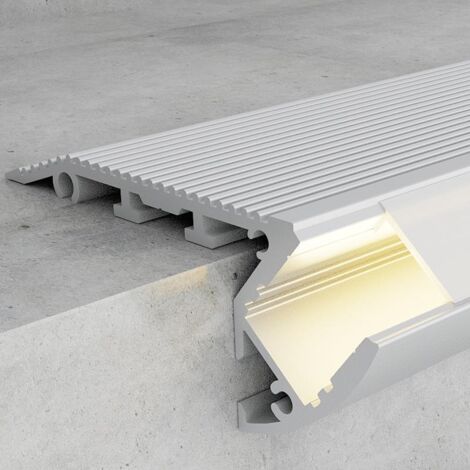IluminaShop - Perfil de aluminio Oiew Especial Escaleras II 12/24V 2 metros