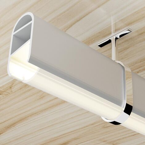IluminaShop - Perfil de Aluminio para Armarios Ink 2 metros