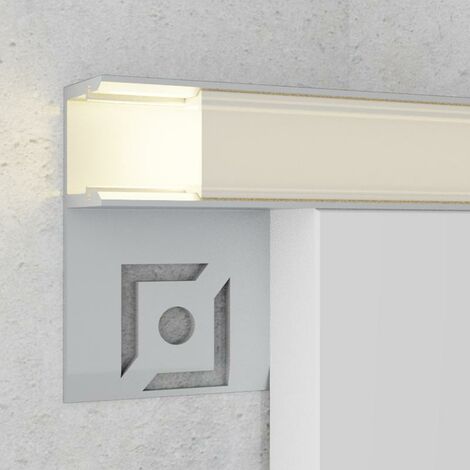 IluminaShop - Perfil de Aluminio para Empotrar con alas Ope 12/24V 2 Metros