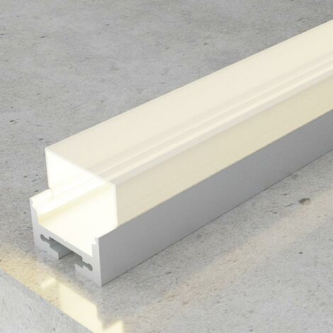 IluminaShop - Perfil de Aluminio Superficie Rope II 12/24/220V 2 metros