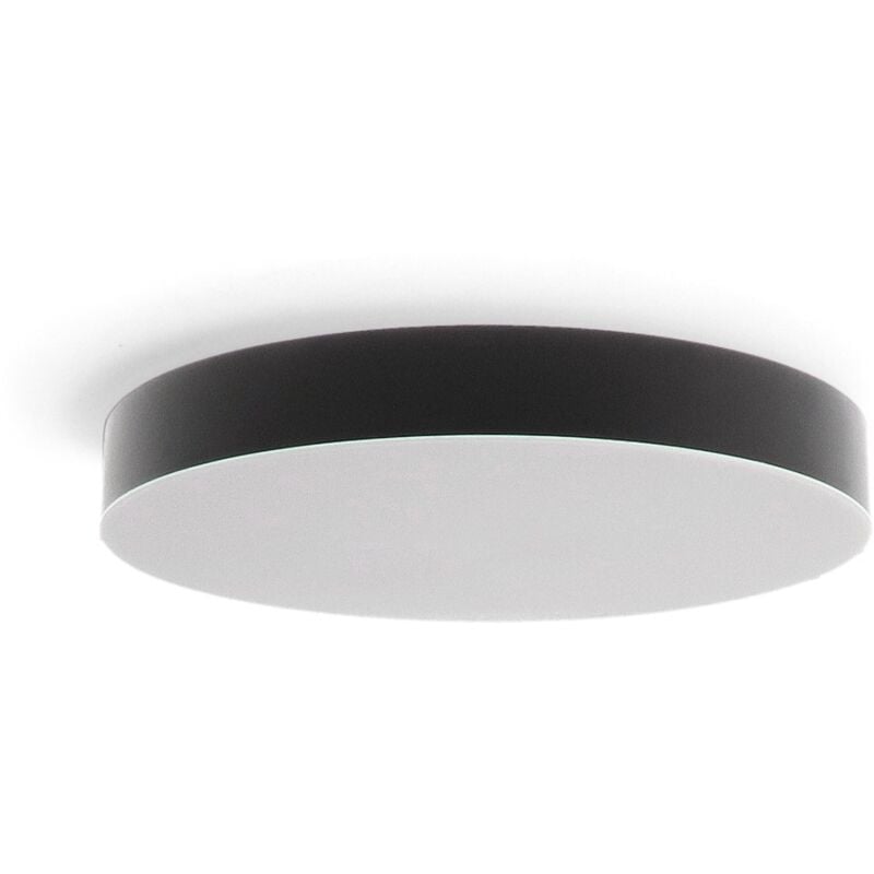 Plafon led Circular Negro Regulable cct 36W 3000+4000+6000 - Iluminashop