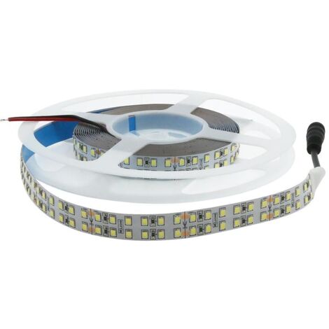 IluminaShop - Tira de LED 100W 24V DC SMD2835 240LED/m 20W/m IP20 (5 metros)  Blanco Calido 3000K
