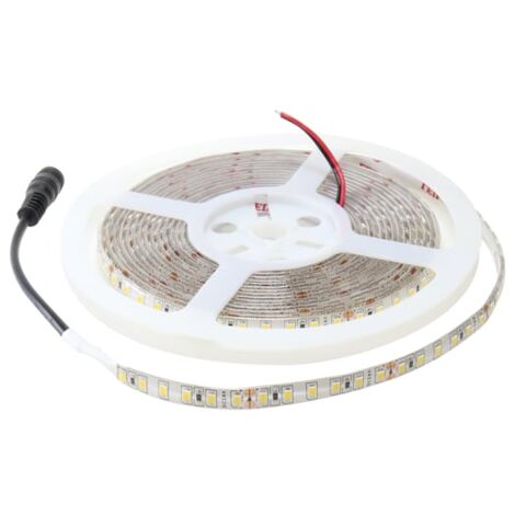 IluminaShop - Tira de LED 45W 24V DC SMD2835 120LED/m 9W/m IP65 (5 metros)  Blanco Frio 6000K
