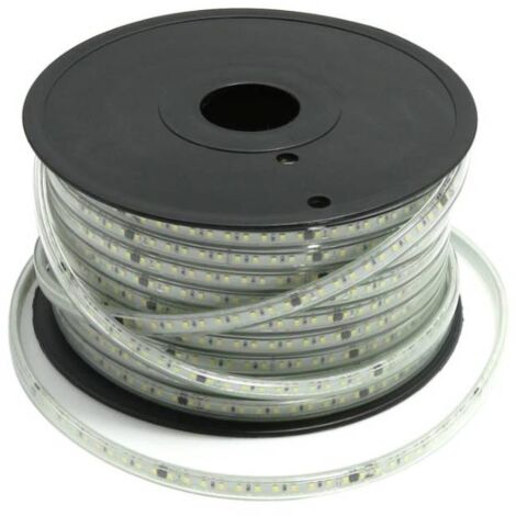 IluminaShop - Tira de LED 600W 220VAC SMD2835 110LED/m 12W/m IP65 Sin Rectificador (50 metros)  Blanco Calido 3000K