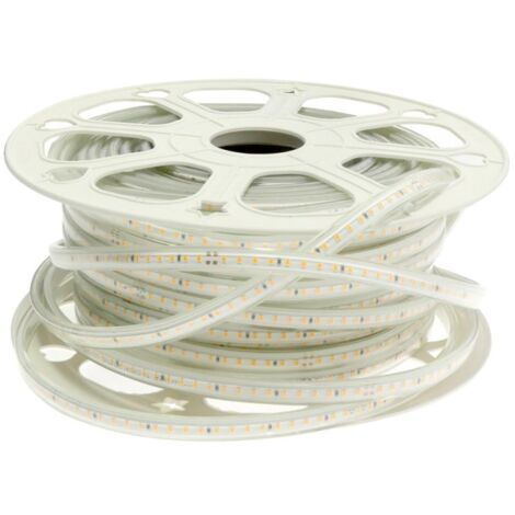IluminaShop - Tira de LED 720W 220VAC SMD2835 120LED/m 14,4W/m IP65 (50 metros)  Blanco Calido 3000K