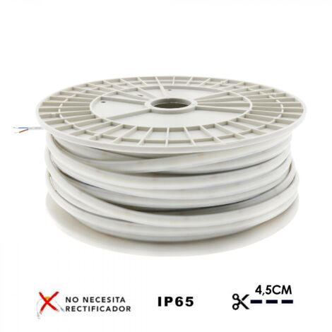 IluminaShop - Tira de LED 750W 220VAC COB 15W/m IP65 (50 Metros)  Blanco Calido 2100K