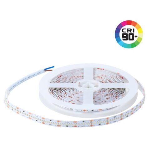 IluminaShop - Tira de LED 75W 24V DC SMD2110 350LED/m 15W/m IP20 (5 metros)  Blanco Calido 3000K