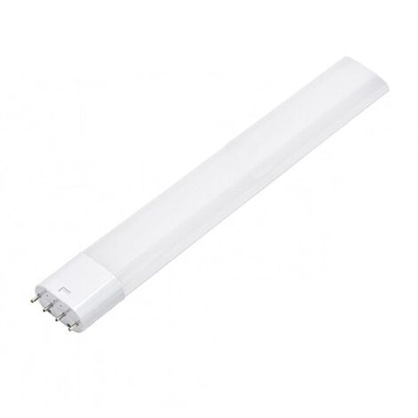 IluminaShop - Tubo de LED GreenLux 22W 2G11 417 mm 4 Pines IP40  Blanco Frio 6000K