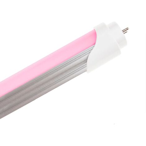 IluminaShop - Tubo de LED T8 1200 mm 20W Especial Carniceria (Conexion 1 Lateral)  Rosa