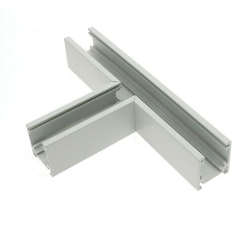 IluminaShop - Union En T Horizontal Blanco Para Carril Magnetico Serie Detail