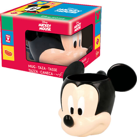 ILUSION TAZA CERAMICA 3D 360 ML. CABEZA MICKEY
