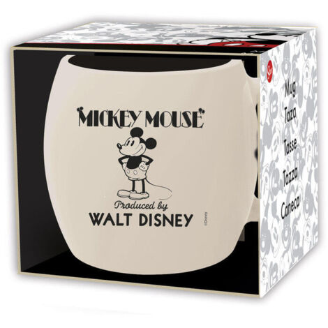 ILUSION TAZA CERAMICA GLOBE 380 ML MICKEY ADULTO