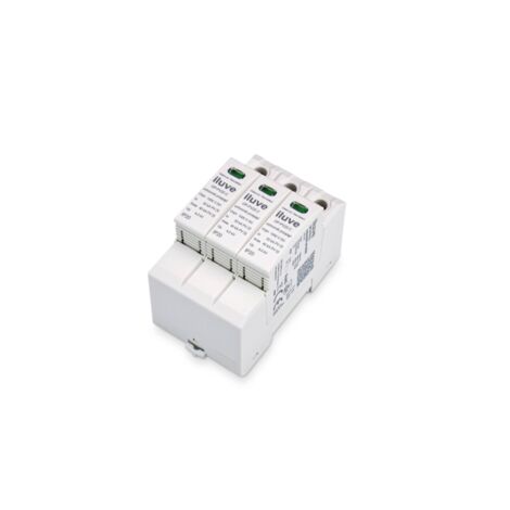 iLuve OP-PV20 Überspannungsableiter PV T2 C 3P 3M 20/40KA 4KV 1000V 742133
