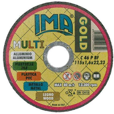 Ima Disco Universale Gold Piano D 115X1,6 Mm - 50 Pz