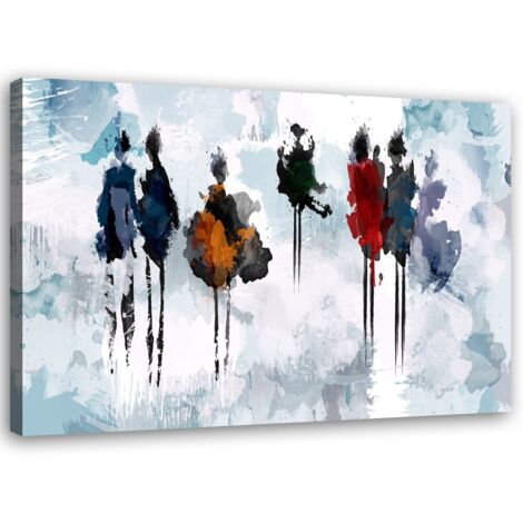 Image sur toile, Promenade des Femmes Abstraction - 60x40