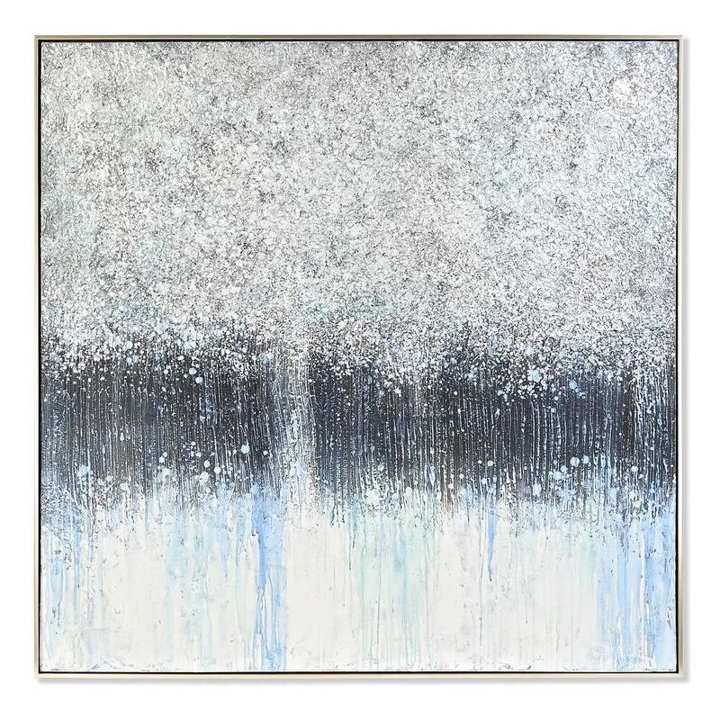 Tableau Dkd Home Decor 130 x 5 x 130 cm moderne abstrait