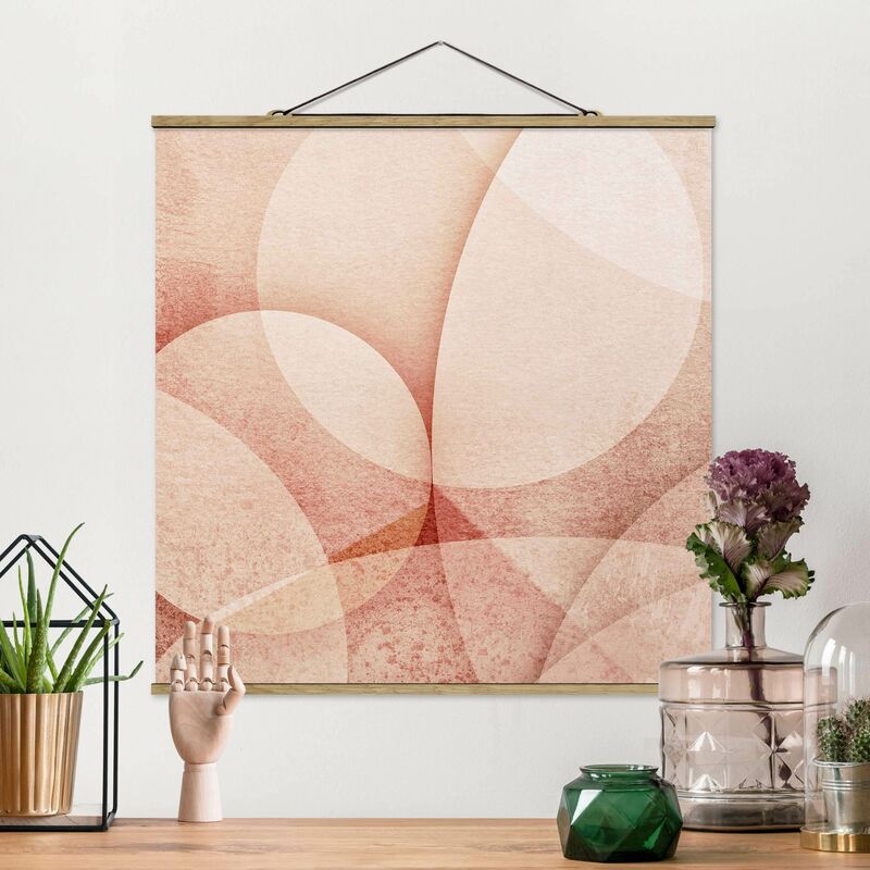 

Imagen de tela - Abstract Graphics In Peach-Colour - Cuadrado 1:1 Dimensión LxA: 80cm x 80cm