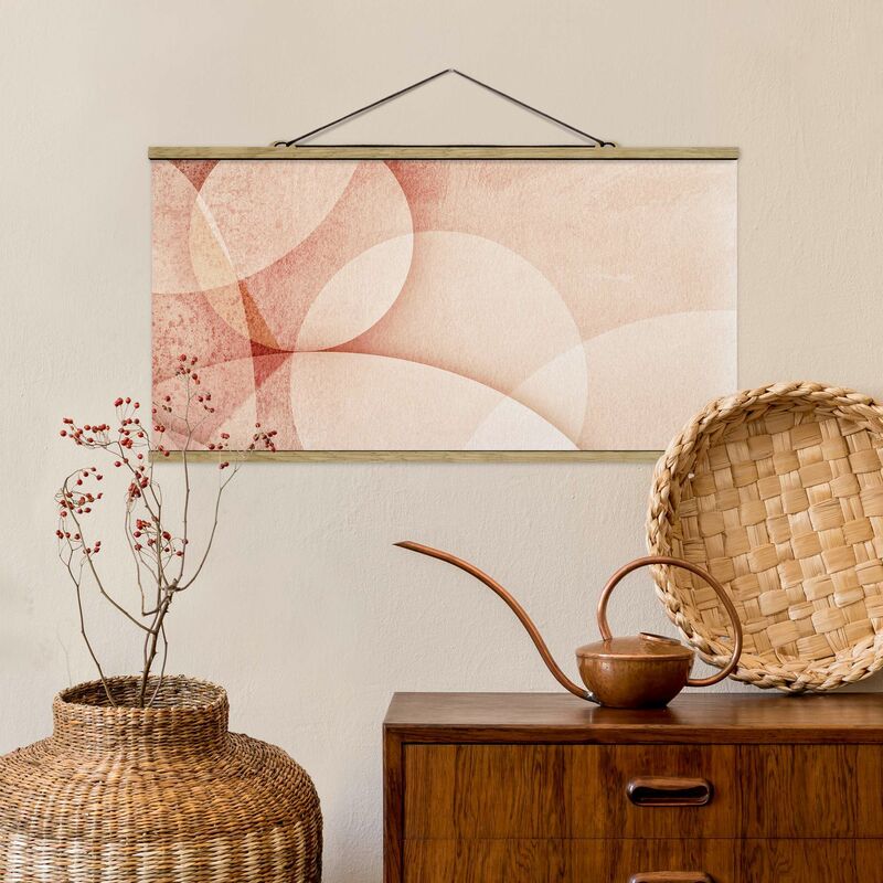 

Imagen de tela - Abstract Graphics In Peach-Colour - Apaisado 1:2 Dimensión LxA: 25cm x 50cm
