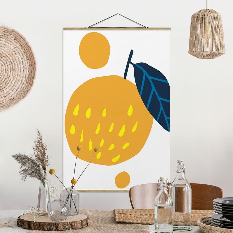 

Imagen de tela - Abstract Shapes - Orange - Alto 3:2 Dimensión LxA: 150cm x 100cm