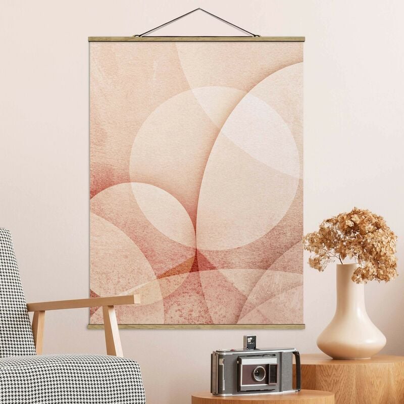 

Imagen de tela - Abstract Graphics In Peach-Colour - Alto 4:3 Dimensión LxA: 106.5cm x 80cm