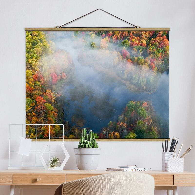 

Imagen de tela - Aerial View - Autumn Symphony - Apaisado 3:4 Dimensión LxA: 75cm x 100cm
