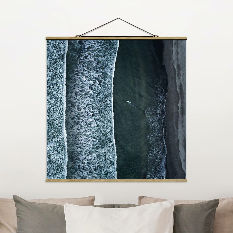 

Imagen de tela - Aerial View - The Challenger - Cuadrado 1:1 Dimensión LxA: 80cm x 80cm