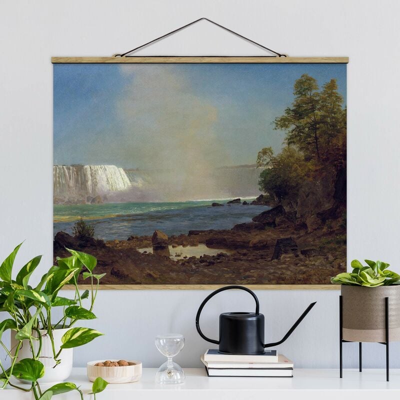 

Imagen de tela - Albert Bierstadt - Niagara Falls - Apaisado 3:4 Dimensión LxA: 37.5cm x 50cm