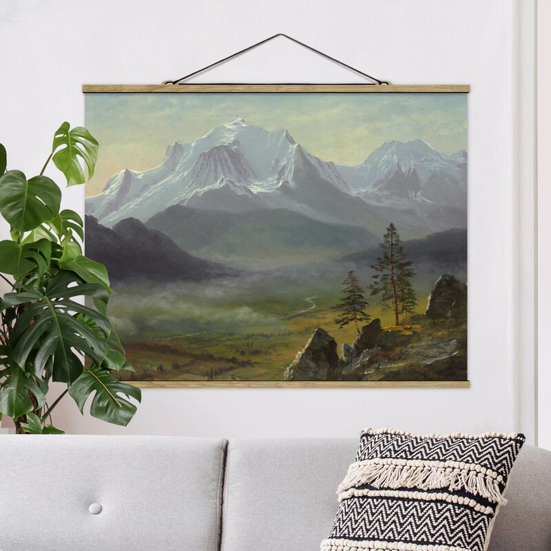 

Imagen de tela - Albert Bierstadt - Mont Blanc - Apaisado 3:4 Dimensión LxA: 26cm x 35cm