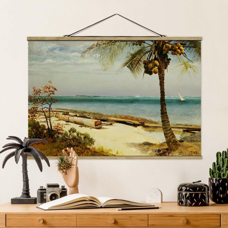 

Imagen de tela - Albert Bierstadt - Coast In The Tropics - Apaisado 2:3 Dimensión LxA: 66.5cm x 100cm