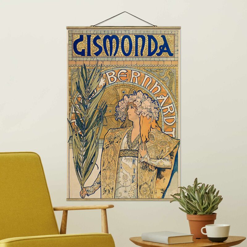 

Imagen de tela - Alfons Mucha - Poster For The Play Gismonda - Alto 3:2 Dimensión LxA: 75cm x 50cm