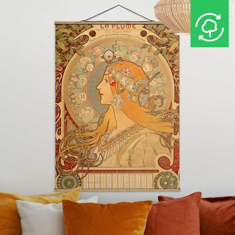 

Imagen de tela - Alfons Mucha - Signs Of The Zodiac - Alto 4:3 Dimensión LxA: 133.5cm x 100cm