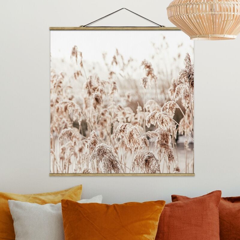 

Imagen de tela - An Ocean Of Sunlit Reed - Cuadrado 1:1 Dimensión LxA: 80cm x 80cm