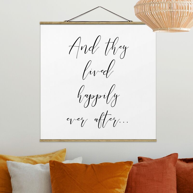 

Imagen de tela - And They Lived Happily Ever After - Cuadrado 1:1 Dimensión LxA: 100cm x 100cm