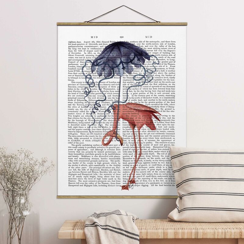 

Imagen de tela - Animal Reading - Flamingo With Umbrella - Alto 4:3 Dimensión LxA: 133.5cm x 100cm