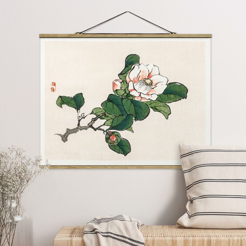 

Imagen de tela - Asian Vintage Drawing Apple Blossom - Apaisado 3:4 Dimensión LxA: 75cm x 100cm