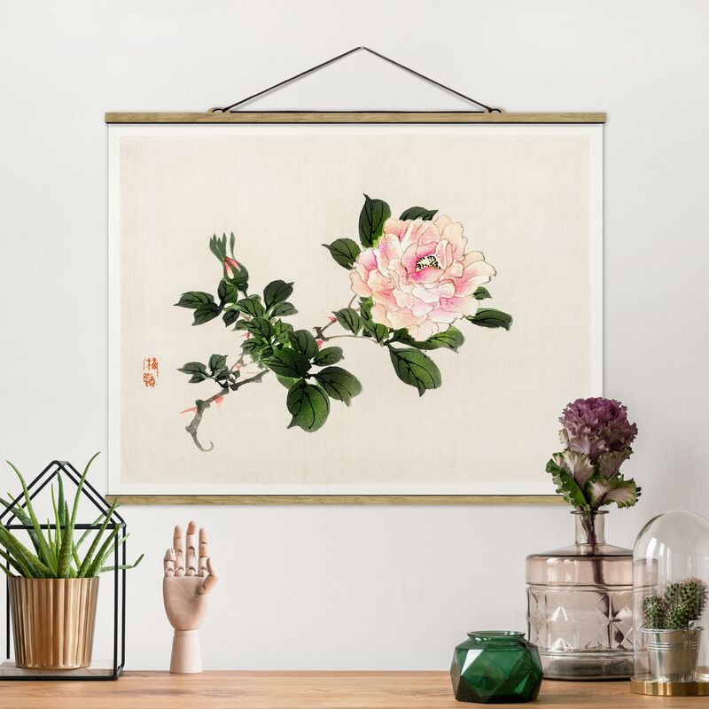 

Imagen de tela - Asian Vintage Drawing Pink Rose - Apaisado 3:4 Dimensión LxA: 60cm x 80cm