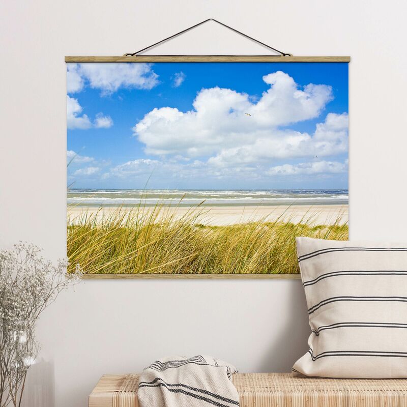 

Imagen de tela - At The North Sea Coast - Apaisado 3:4 Dimensión LxA: 75cm x 100cm