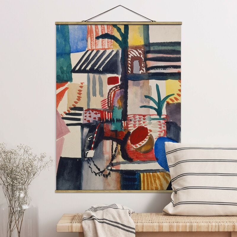 

Imagen de tela - August Macke - Man With Donkey - Alto 4:3 Dimensión LxA: 106.5cm x 80cm