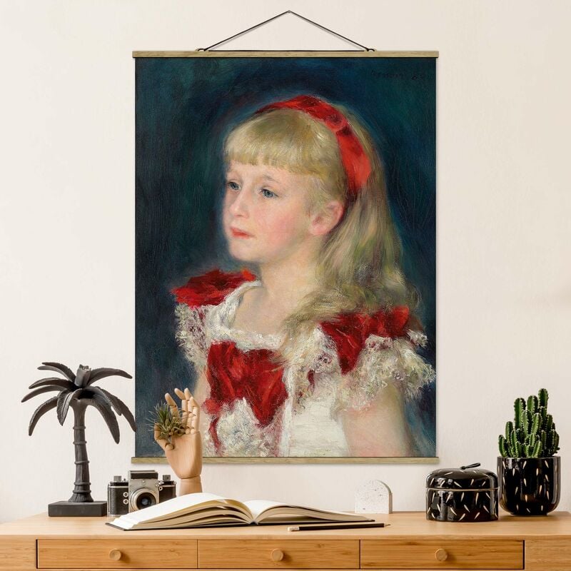 

Imagen de tela - Auguste Renoir - Mademoiselle Grimprel - Alto 4:3 Dimensión LxA: 106.5cm x 80cm