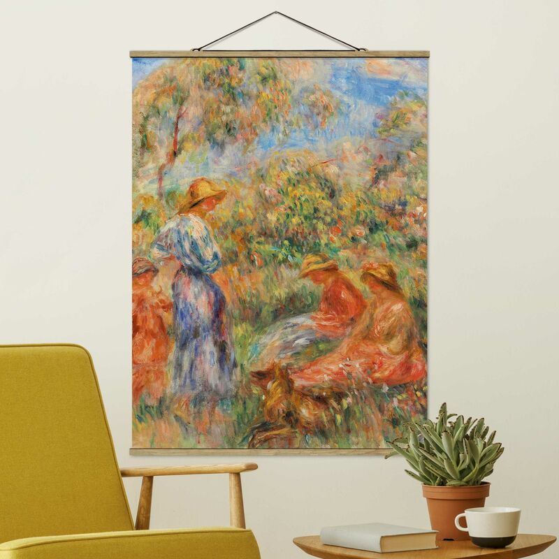 

Imagen de tela - Auguste Renoir - Landscape With Women And Child - Alto 4:3 Dimensión LxA: 66.4cm x 50cm