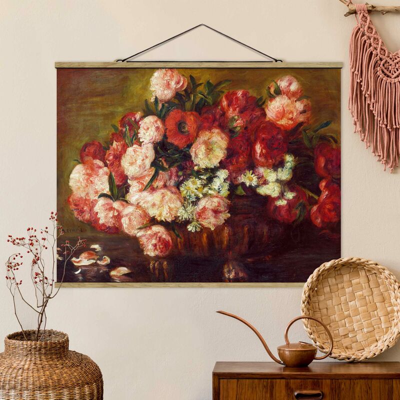 

Imagen de tela - Auguste Renoir - Still Life With Peonies - Apaisado 3:4 Dimensión LxA: 60cm x 80cm