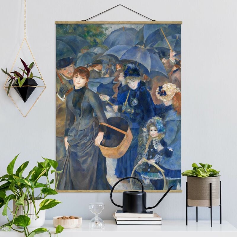 

Imagen de tela - Auguste Renoir - The Umbrellas - Alto 4:3 Dimensión LxA: 66.4cm x 50cm
