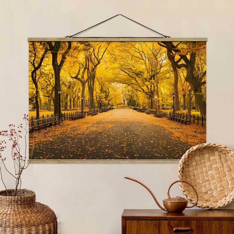 

Imagen de tela - Autumn In Central Park - Apaisado 2:3 Dimensión LxA: 53.5cm x 80cm