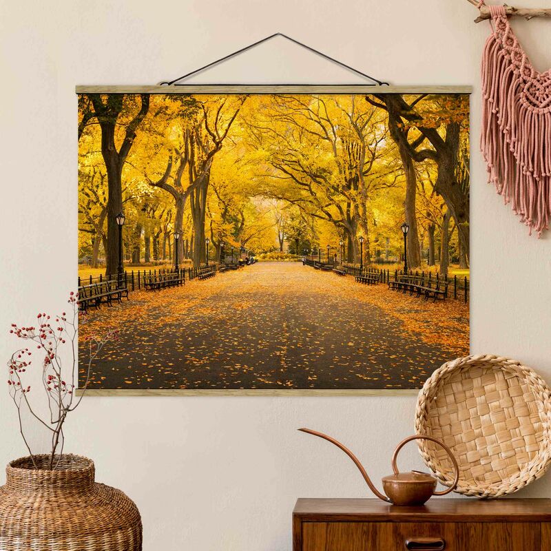 

Imagen de tela - Autumn In Central Park - Apaisado 3:4 Dimensión LxA: 26cm x 35cm