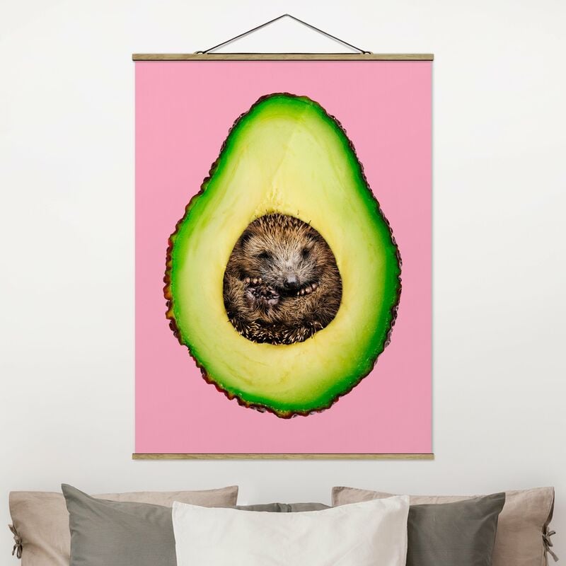 

Imagen de tela - Avocado With Hedgehog - Alto 4:3 Dimensión LxA: 66.4cm x 50cm
