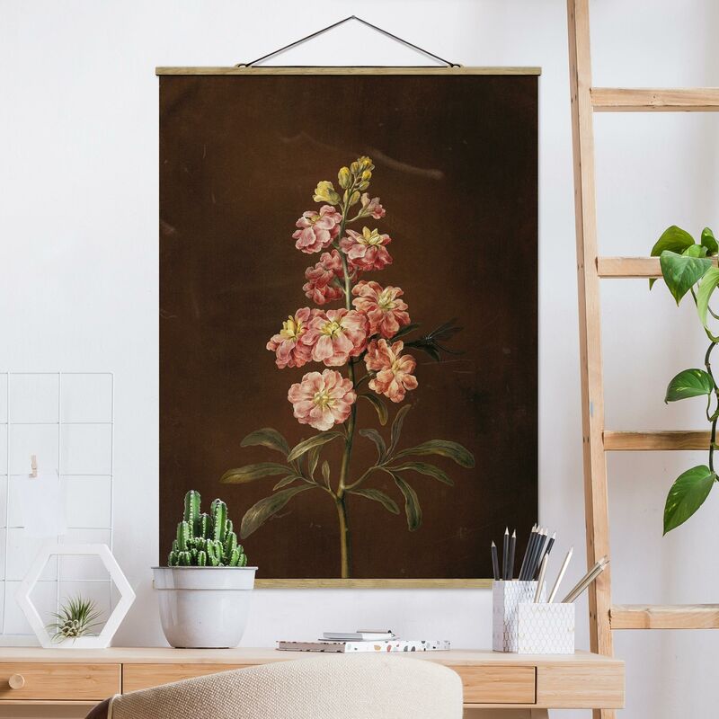 

Imagen de tela - Barbara Regina Dietzsch - A Pink Garden Levkkoje - Alto 4:3 Dimensión LxA: 106.5cm x 80cm