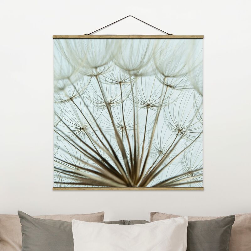 

Imagen de tela - Beautiful Dandelion Macro Shot - Cuadrado 1:1 Dimensión LxA: 80cm x 80cm