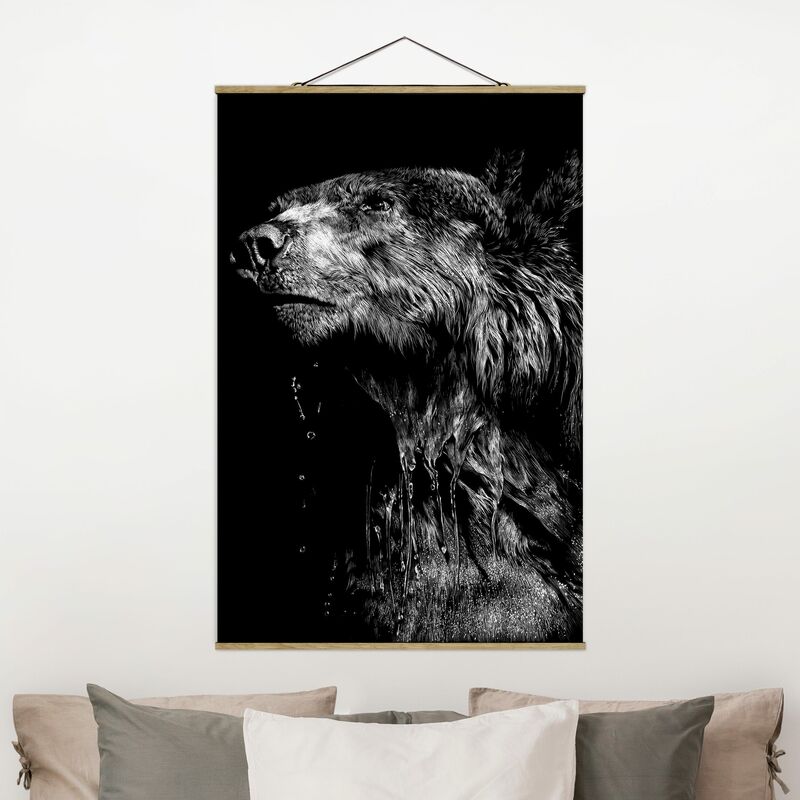 

Imagen de tela - Bear In The Dark - Alto 3:2 Dimensión LxA: 120cm x 80cm